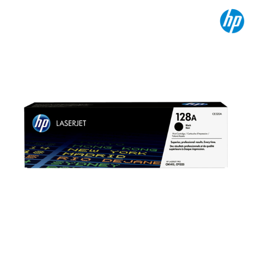ตลับหมึกแท้ Toner Original Compatible HP CE320A Black, 128A